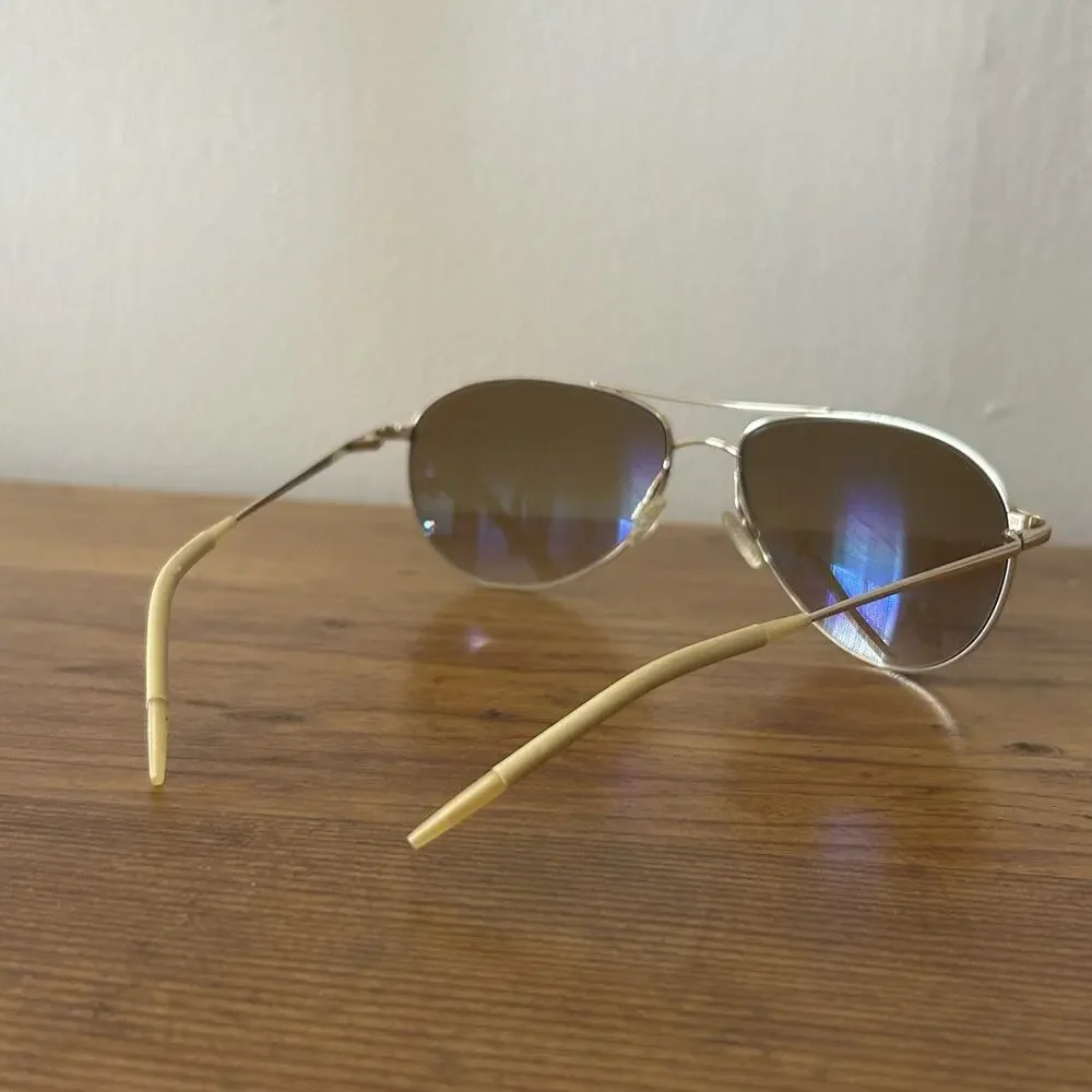 Oliver Peoples Benedict Aviator Gold 59-16-130 VFX Sunglasses Japan